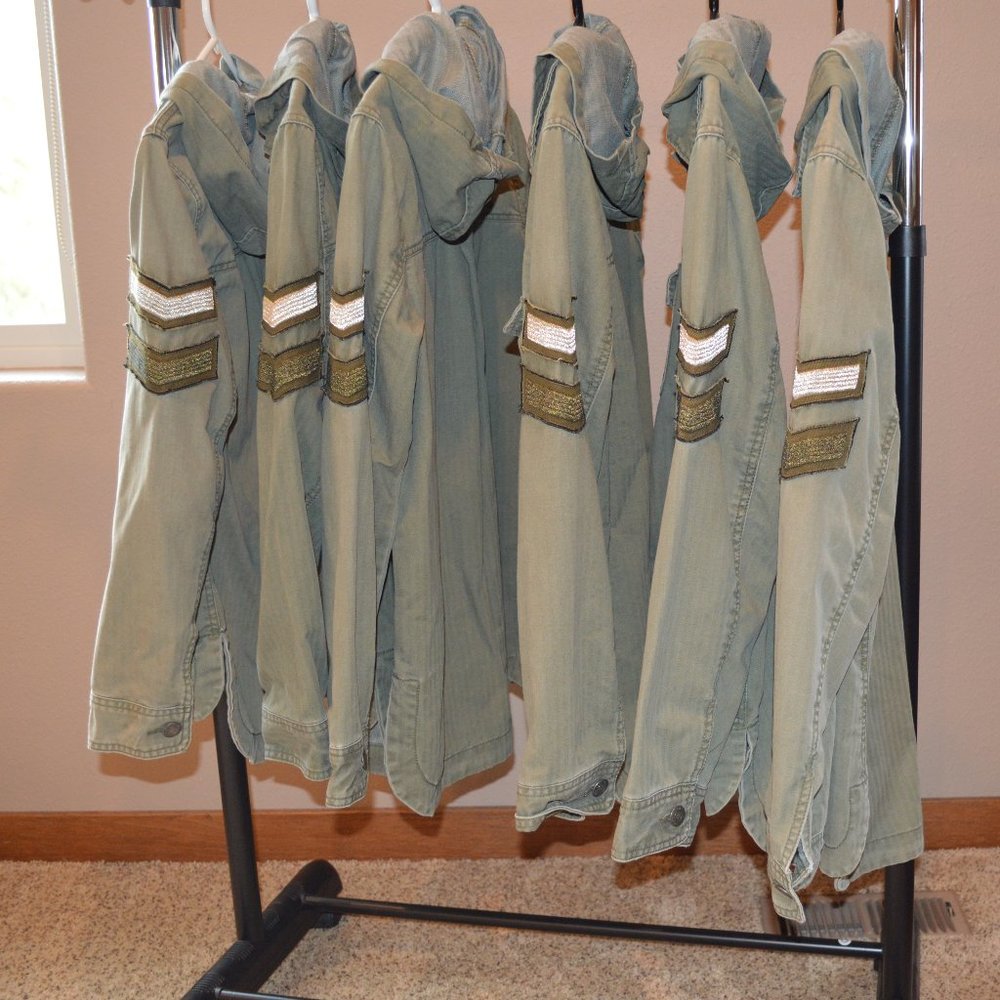 American Eagle Outfitters Military Jacket